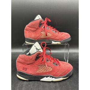 Jordan 5 Retro Raging Bull PS Youth Size 3Y Nike Sneakers Shoes 440889-600